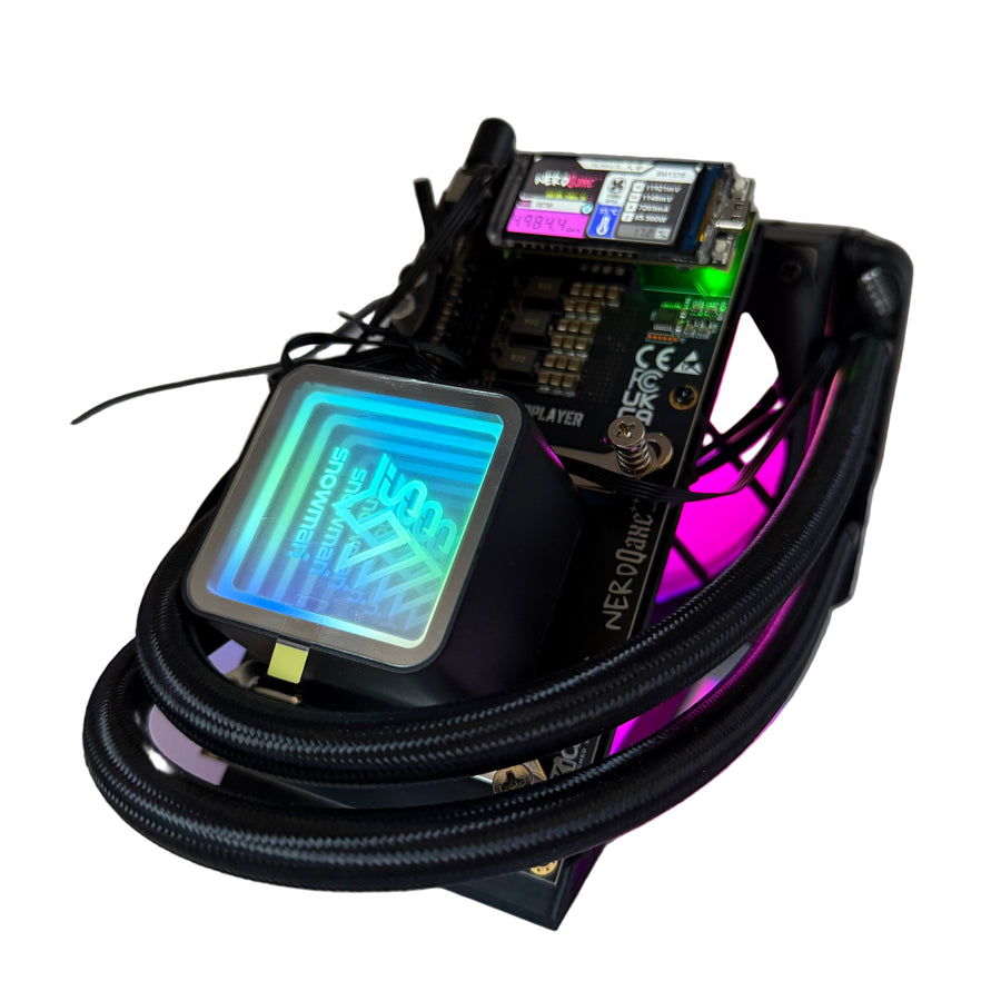 Bitcoin Merch® - NerdQaxe++ Hydro 4.8-6TH/s w Power Supply