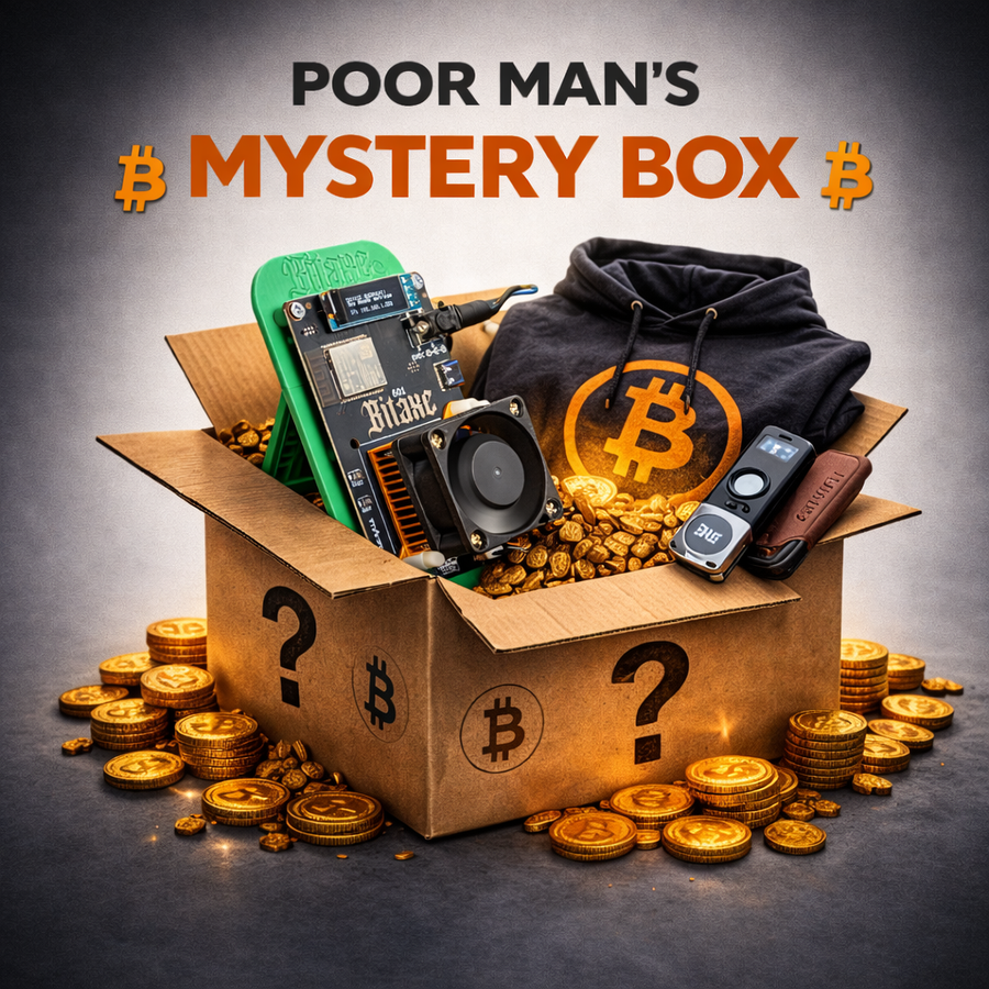 Bitcoin Merch® - Poor Man's Mystery Box