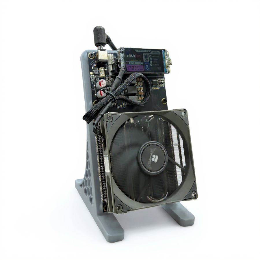 Bitcoin Merch® - NerdQaxe++ 4.8-6TH/s Multi-Chip BTC Miner w Power Supply