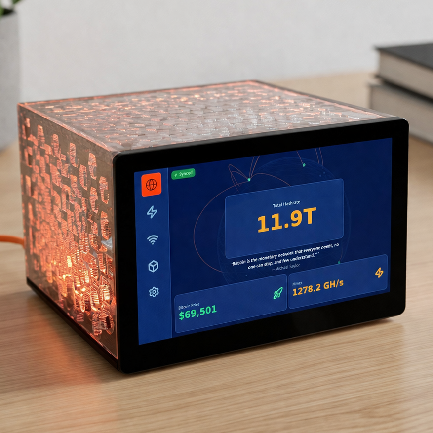 Bitcoin Merch® - MARS LANDER 3 All-In-One Lottery Miner & Node